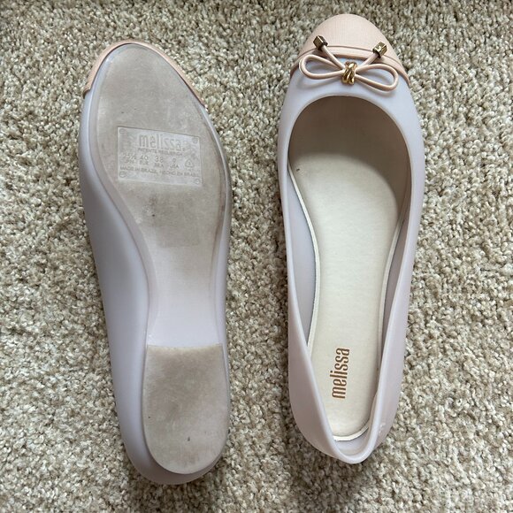 Melissa Doll V‎ Ballet Flat - in Light Beige - Picture 8 of 10